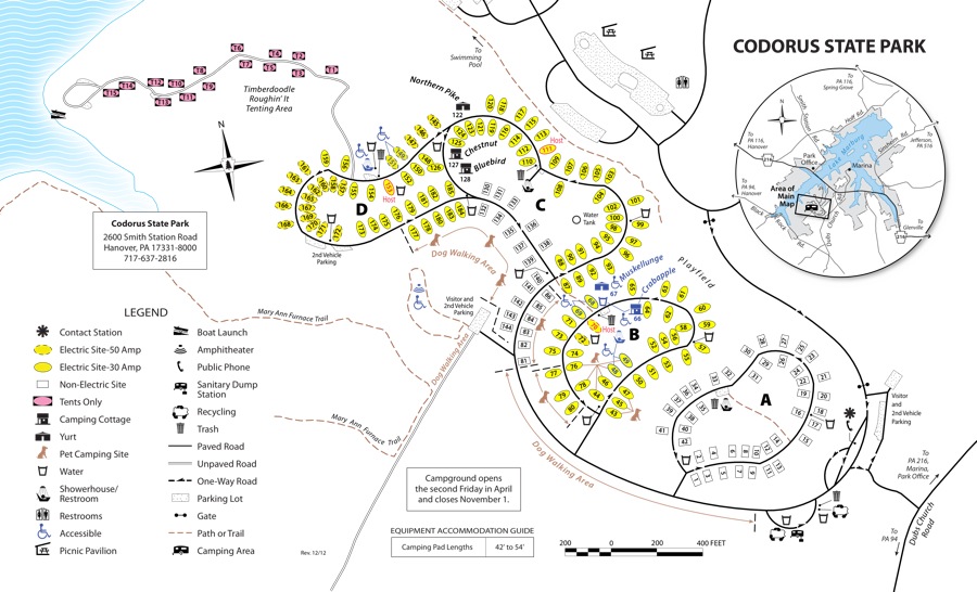 Codorus State Park Map